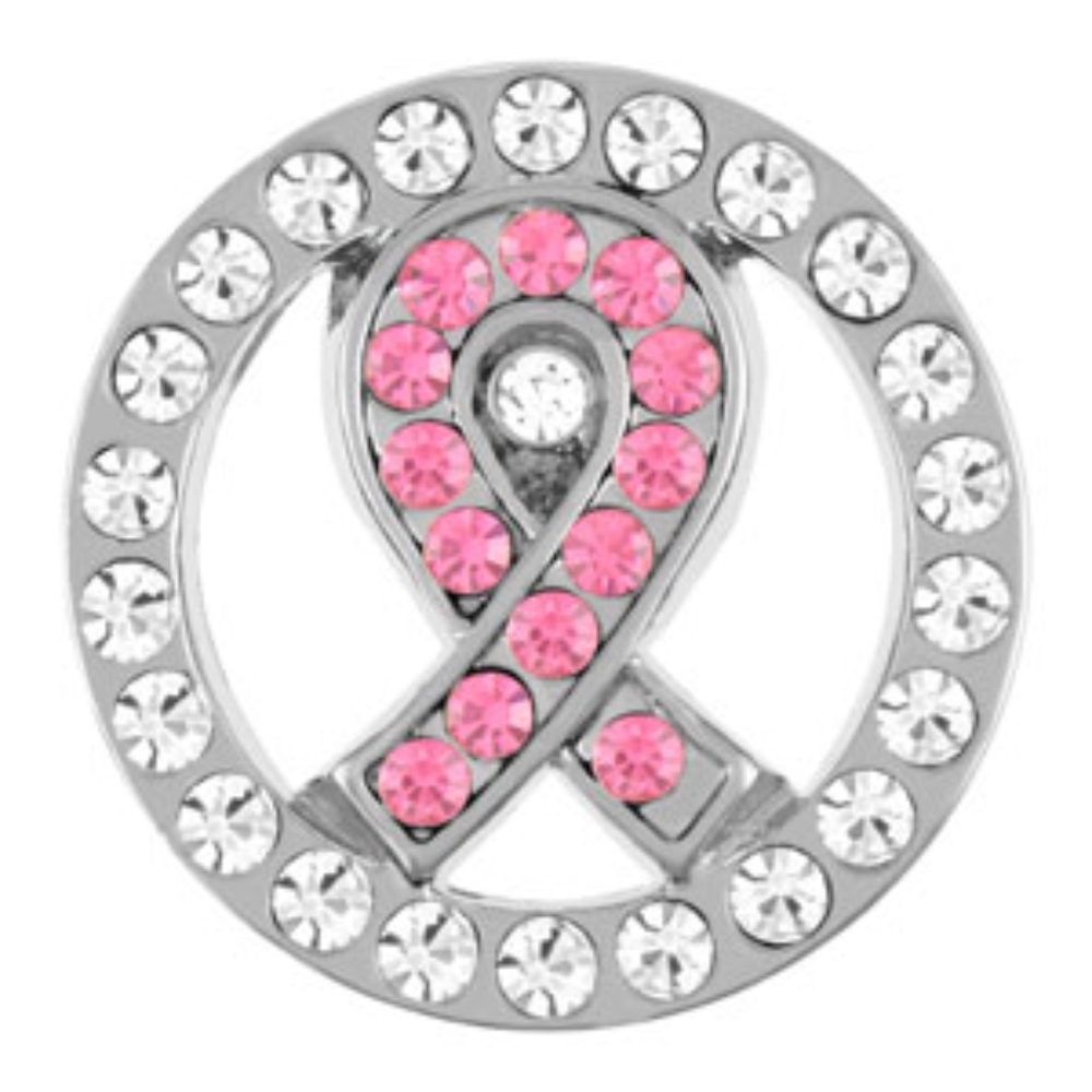 Hope Cut Out Pink/Clear Snap S0389